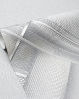 Обои Accento Modern 286897 Винил на флизелине (1,06*10,05) Серый/Серебряный, Геометрия/Абстракция — фото 4, Обои для стен