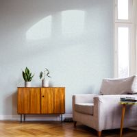 Обои Solo Elementary E301005 Винил на флизелине (1,06*10) Серый/Голубой, Штукатурка — фото 2, Обои для стен