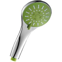 Ручной душ Frap F08-33 Хром Зеленый — фото 1, Лейки для душа