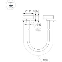Товар: Подвесной светильник Arlight Tropic 043394 Белый Золото - фото 3 Подвесной светильник Arlight Tropic 043394 Белый Золото — фото 3, Подвесные светильники