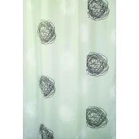 Штора для ванны Ridder Pamuk 200х180 Бежевый/Коричневый — фото 1, Шторы для ванной