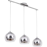 Подвесной светильник Artelamp Rastaban A7984SP-3CC Прозрачный Хром — фото 1, Подвесные светильники