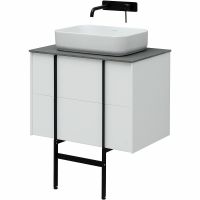 Тумба под раковину Allen Brau Reality 70 1.32004.WM подвесная Белая матовая — фото 6, Тумбы под раковину