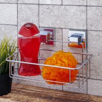 Товар: Полка корзина Tekno-tel EF254 Хром - фото 2 Полка корзина Tekno-tel EF254 Хром — фото 2, Полки для ванной и душа