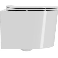 Товар: Унитаз Point Веста PN41701 подвесной с сиденьем Микролифт - фото 3 Унитаз Point Веста PN41701 подвесной с сиденьем Микролифт — фото 3, Унитазы