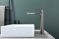 Смеситель для раковины Splenka S222.15.09 Графит матовый — фото 11, Смесители для раковины