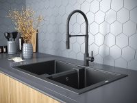 Смеситель для кухни Paulmark Halt Ha214021-401 Антрацит — фото 10, Смесители для кухни