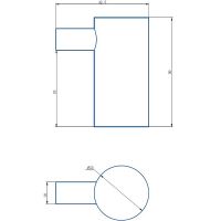 Крючок Haiba HB8405-1 Нержавеющая сталь — фото 2, Крючки для полотенец