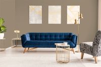 Обои Hygge 77 Colors C5 06 Флизелин (1*10,05) Коричневый, Однотонные — фото 2, Обои для стен