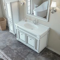 Тумба под раковину Caprigo Fresco 120 10616SN-В016 Белая матовая — фото 3, Мебель для ванной