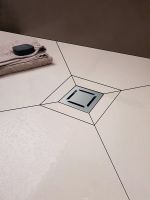 Душевой трап Berges Platz Norma 100x100 091058 с решеткой Хром — фото 2, Трапы для душа