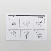 Товар: Гигиенический душ со смесителем Frap F7507 Хром - фото 10 Гигиенический душ со смесителем Frap F7507 Хром — фото 10, Гигиенические души