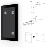 Товар: Зеркало Evoform Definite 84х64 BY 0649 в багетной раме - Травленое серебро 59 мм - фото 5 Зеркало Evoform Definite 84х64 BY 0649 в багетной раме - Травленое серебро 59 мм — фото 5, Мебель для ванной