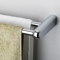 Полотенцедержатель WasserKRAFT Berkel двойной Хром арт-K-6840 — фото 3, Полотенцедержатели