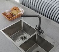 Товар: Смеситель для кухни Frap H52 F4352-9 Оружейная сталь - фото 6 Смеситель для кухни Frap H52 F4352-9 Оружейная сталь — фото 6, Смесители для кухни