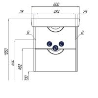 Товар: Тумба под раковину Aquaton Сильва 54 1A211801SIW60 Дуб фьорд - фото 8 Тумба под раковину Aquaton Сильва 54 1A211801SIW60 Дуб фьорд — фото 8, Мебель для ванной