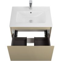 Товар: Тумба под раковину Art&Max Latina 60 AM-Latina-600-1C-SO-BGM подвесная Серо-бежевая матовая - фото 3 Тумба под раковину Art&Max Latina 60 AM-Latina-600-1C-SO-BGM подвесная Серо-бежевая матовая — фото 3, Мебель для ванной