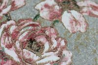 Обои RASCH Factory Style 947526 Винил на флизелине (1,06*10,05) Серый/Золото/Розовый, Цветы — фото 4, Обои для стен