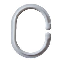 Кольца для карниза Ridder 49301 Белый — фото 1, Крючки для штор