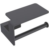 Держатель туалетной бумаги Boheme Q 10941-B Черный — фото 1, Держатели туалетной бумаги