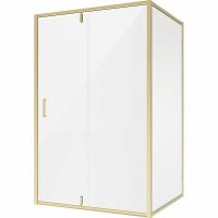 Душевой уголок Niagara Nova 120х90 NG-43-12AG-A90G профиль Холодное золото стекло прозрачное — фото 1, Душевые уголки