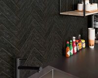 Клинкер Ceramika Paradyz Scandiano Nero Elewacja 6,6х24,5 см — фото 2, Ступени и клинкер