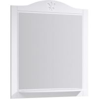 Зеркало Aqwella Франческа 85 FR0208 Белое — фото 1, Зеркала в ванную комнату