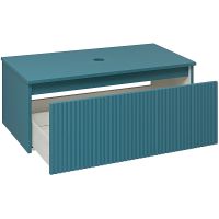 Тумба под раковину Aqua de Marco Monaco 90 2090AQMON подвесная Аквамарин — фото 5, Тумбы под раковину