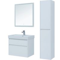 Комплект мебели для ванной Aquanet Nova Lite 75 242903 подвесной Белый — фото 8, Комплекты мебели для ванной