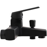 Комплект смесителей Orange OneLife P02-311b Черный — фото 6, Готовые комплекты для ванной комнаты