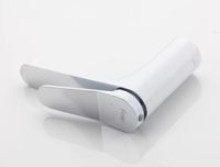 Смеситель для раковины Frap H45 F1045 Белый Хром — фото 2, Смесители