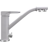 Смеситель для кухни Ulgran Quartz UQ-010-04 Платина — фото 1, Смесители