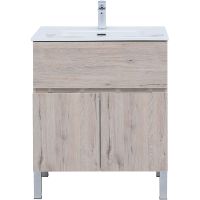 Товар: Тумба под раковину Aquanet Алвита New 70 303902 Дуб веллингтон белый - фото 4 Тумба под раковину Aquanet Алвита New 70 303902 Дуб веллингтон белый — фото 4, Тумбы под раковину