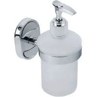 Дозатор для жидкого мыла Ростовская Мануфактура Сантехники A6022 Хром — фото 2, Дозаторы