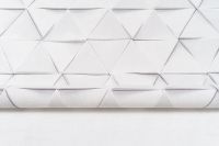 Обои Артекс Нокс 10817-01 Винил на флизелине (1,06*10,05) Белый, Геометрия — фото 6, Обои для стен