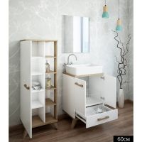 Товар: Тумба под раковину Sanflor Ингрид 60 С0001916 Белая Швейцарский вяз - фото 4 Тумба под раковину Sanflor Ингрид 60 С0001916 Белая Швейцарский вяз — фото 4, Тумбы под раковину