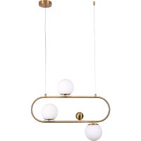 Подвесной светильник Artelamp Matisse A7745SP-3AB Белый Античная бронза — фото 1, Подвесные светильники