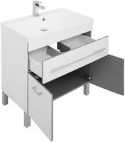 Товар: Тумба с раковиной Aquanet Верона 75 213031 Белая - фото 3 Тумба с раковиной Aquanet Верона 75 213031 Белая — фото 3, Мебель для ванной