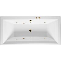 Акриловая ванна Excellent Crown Grand 190x90 WAEX.CRG19.SOFT.BR с гидромассажем — фото 1, Ванны