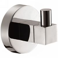 Крючок Azario Nessy AZ-73105A Хром — фото 1, Крючки для полотенец