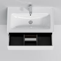 Товар: Тумба под раковину AM.PM X-Joy 80 M85AFHX0802WG подвесная Белый глянец - фото 6 Тумба под раковину AM.PM X-Joy 80 M85AFHX0802WG подвесная Белый глянец — фото 6, Мебель для ванной