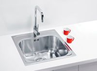 Товар: Кухонная мойка Alveus Basic 140 NAT-90 465x465 1100905 Натуральная сталь - фото 2 Кухонная мойка Alveus Basic 140 NAT-90 465x465 1100905 Натуральная сталь — фото 2, Кухонные мойки