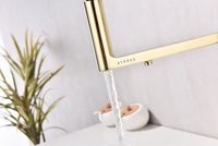 Товар: Смеситель для кухни Paulmark Tornado To213402-G Золото - фото 6 Смеситель для кухни Paulmark Tornado To213402-G Золото — фото 6, Смесители