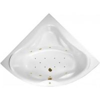 Акриловая ванна Excellent Konsul 150x150 WAEX.KON15.RELAX.GL с гидромассажем — фото 1, Ванны