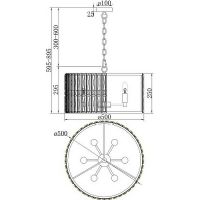 Товар: Люстра Maytoni Neoclassic Facet MOD094PL-06G Прозрачная Золото - фото 5 Люстра Maytoni Neoclassic Facet MOD094PL-06G Прозрачная Золото — фото 5, Люстры