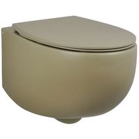 Унитаз AeT Dot 2.0 S555T0R0V6132 подвесной Горчица матовая без сиденья — фото 1, Унитазы