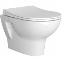 Товар: Унитаз Vitra Zentrum 5795B003-6077 подвесной с сиденьем Микролифт - фото 1 Унитаз Vitra Zentrum 5795B003-6077 подвесной с сиденьем Микролифт — фото 1, Унитазы