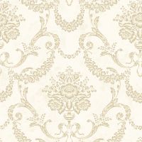 Обои Bernardo Bartalucci Ragazza 5037-2 Флизелин (1,06*10,05) Бежевый, Дамаск — фото 1, Обои для стен