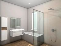 Керамогранит Seranit Riverstone White Rectified Matt 60х120 см — фото 4, Керамогранит