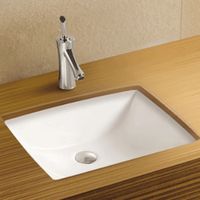 Раковина WeltWasser Deilbach 6007 46 10000003895 Белый глянец — фото 1, Раковины встраиваемые снизу